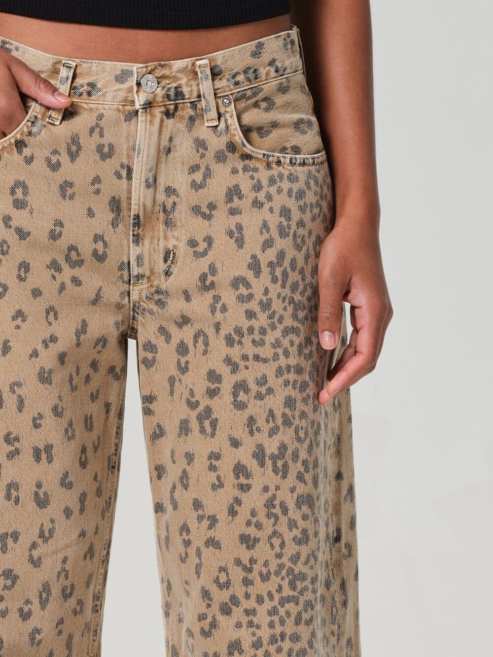 NWT Citizens of Humanity Miro Jeans Natural Cheetah 26 $298.00 - Picture 2 of 9